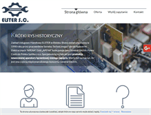 Tablet Screenshot of elster-apena.com.pl